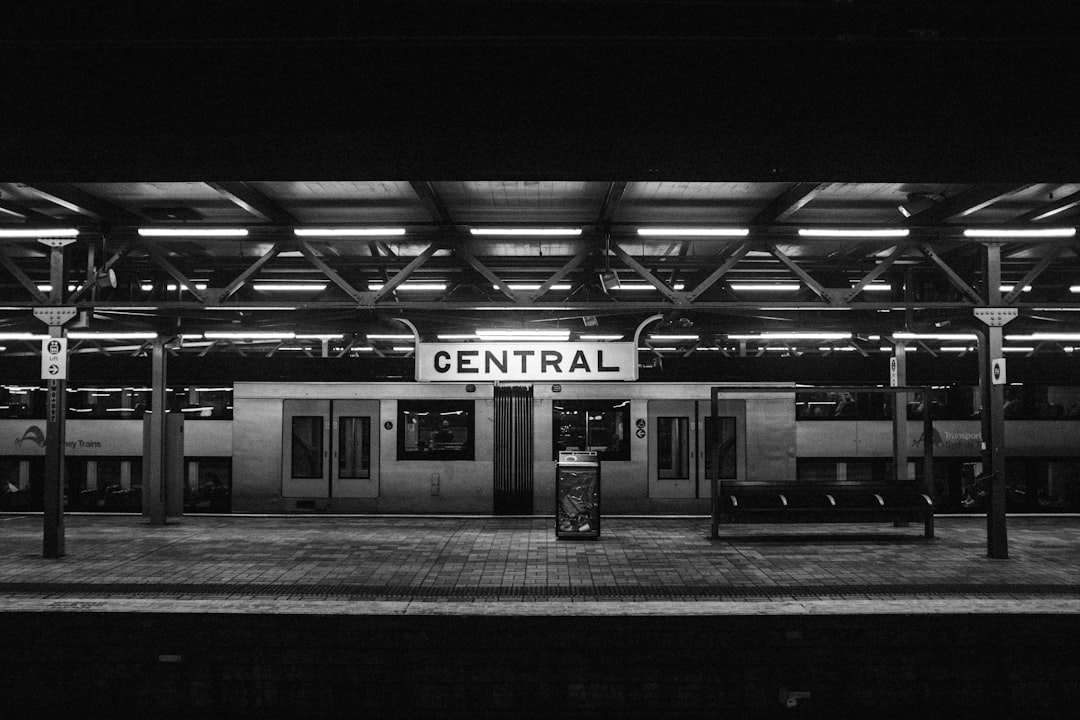 imagem de uma estação central de trem